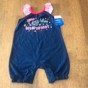 Patriotic One Piece 6-9M (A5)